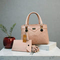 A luxury handbag